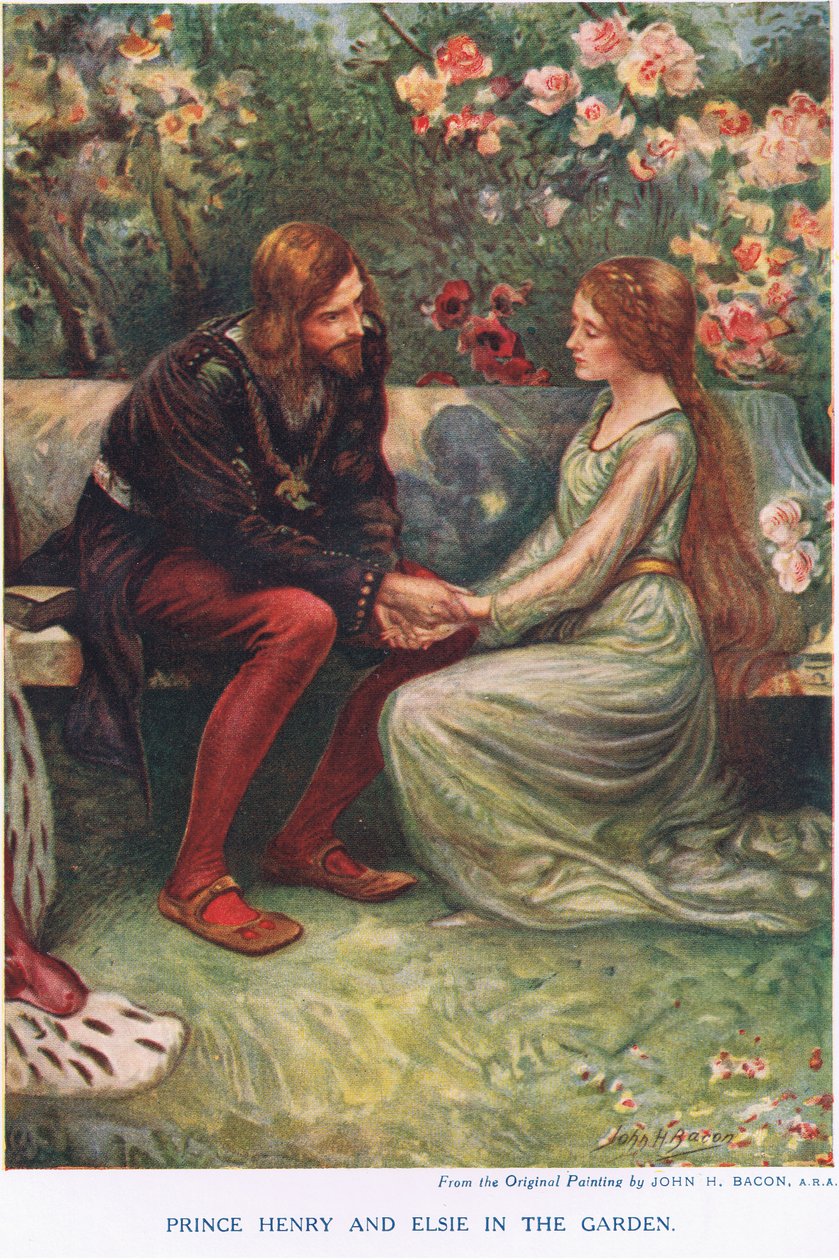 Henrik herceg és Elsie alkotó: John Henry Frederick Bacon