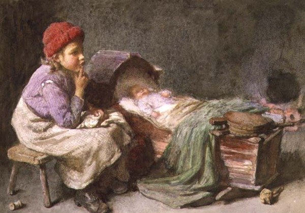 Csitt, csit (akvarell) alkotó: John Henry Henshall