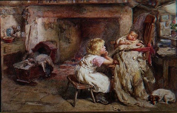 A Cottage Home alkotó: John Henry Henshall