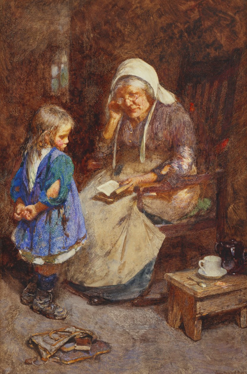 A tudás tüskés ösvénye", 1909 alkotó: John Henry Henshall