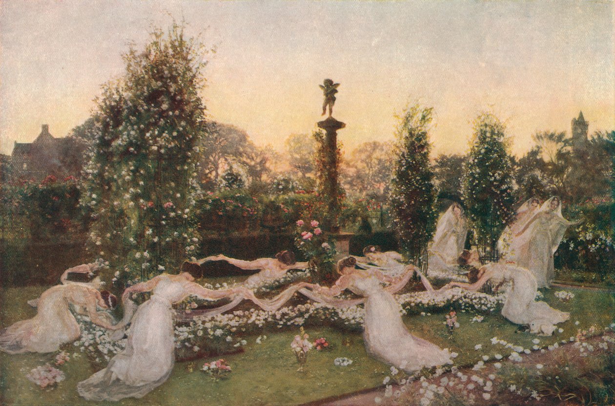 Cupids Garden, 1900, 1912 alkotó: John Henry Lorimer
