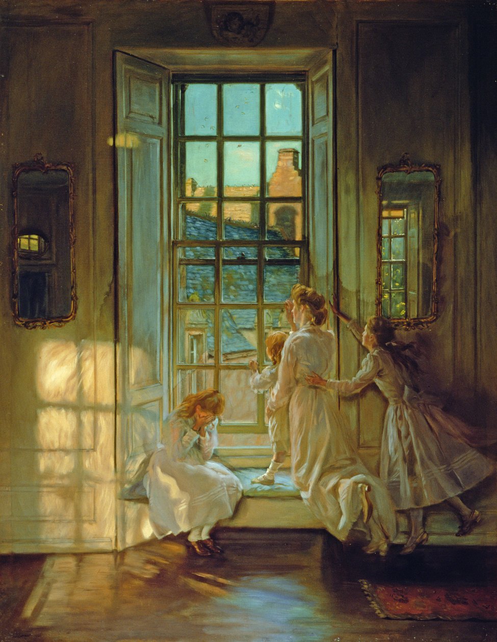 A fecskék menekülése, 1906 alkotó: John Henry Lorimer