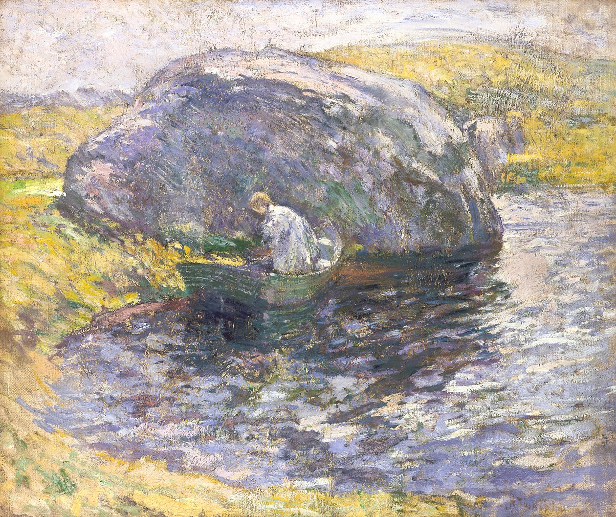 Egy nyári nap (olaj, vászon) alkotó: John Henry Twachtman