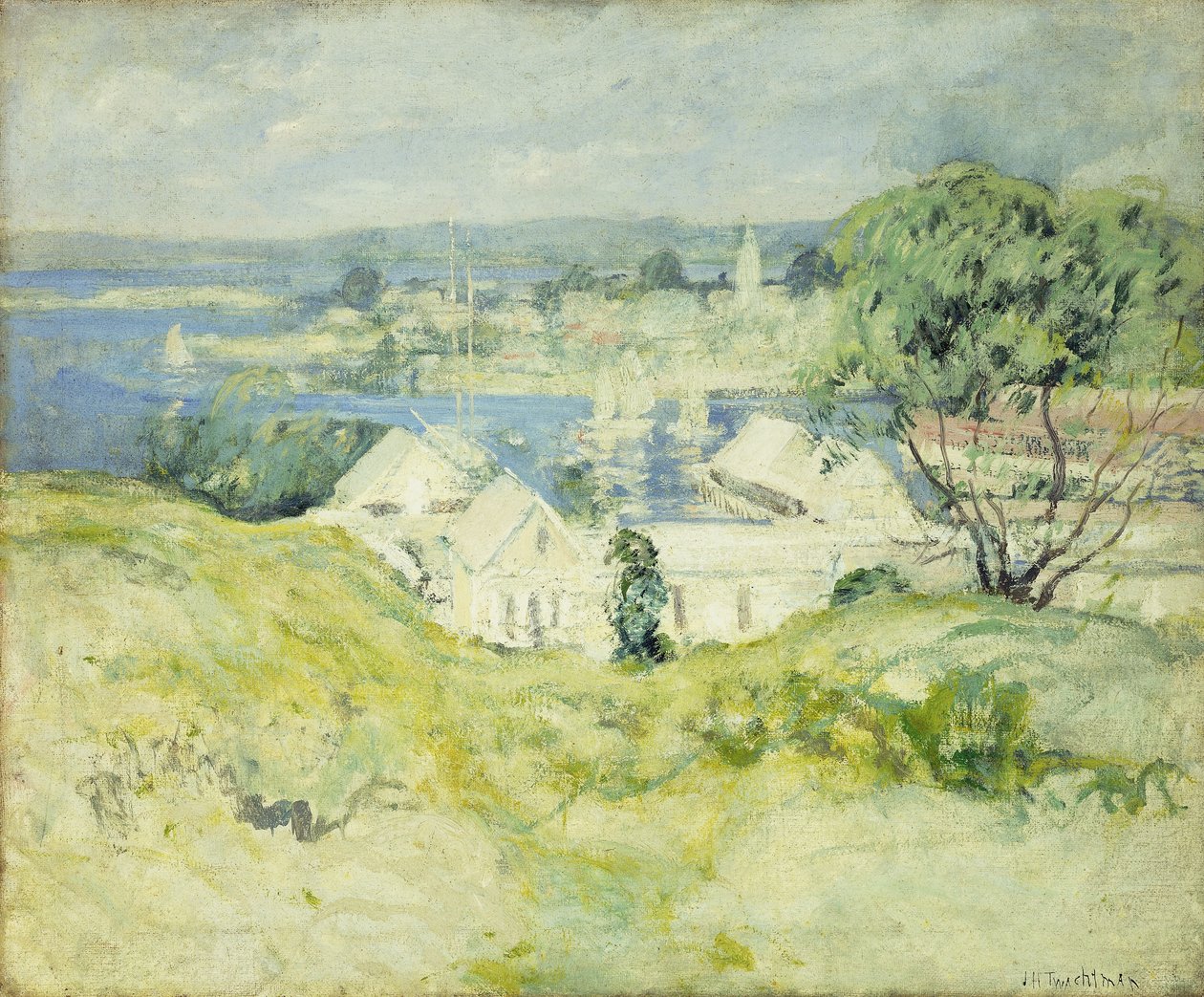 Gloucester, alkotó: John Henry Twachtman