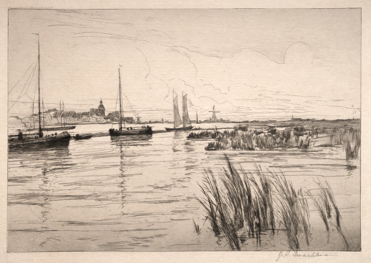 Holland Dykes alkotó: John Henry Twachtman