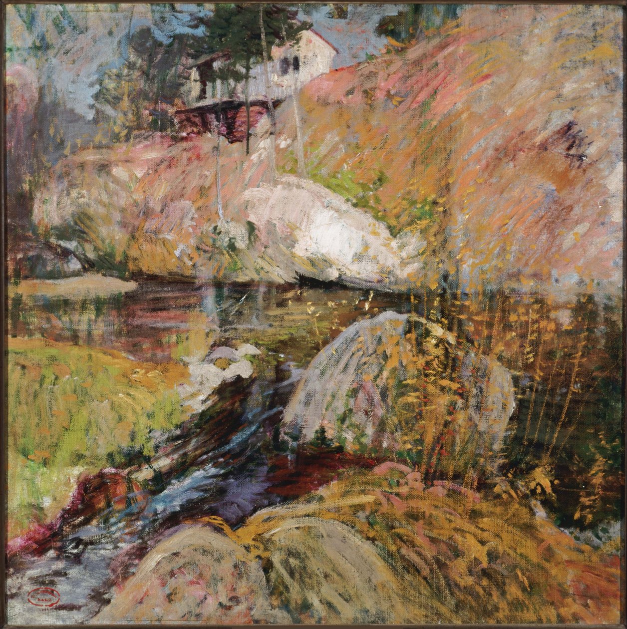 Nyári stúdióm alkotó: John Henry Twachtman