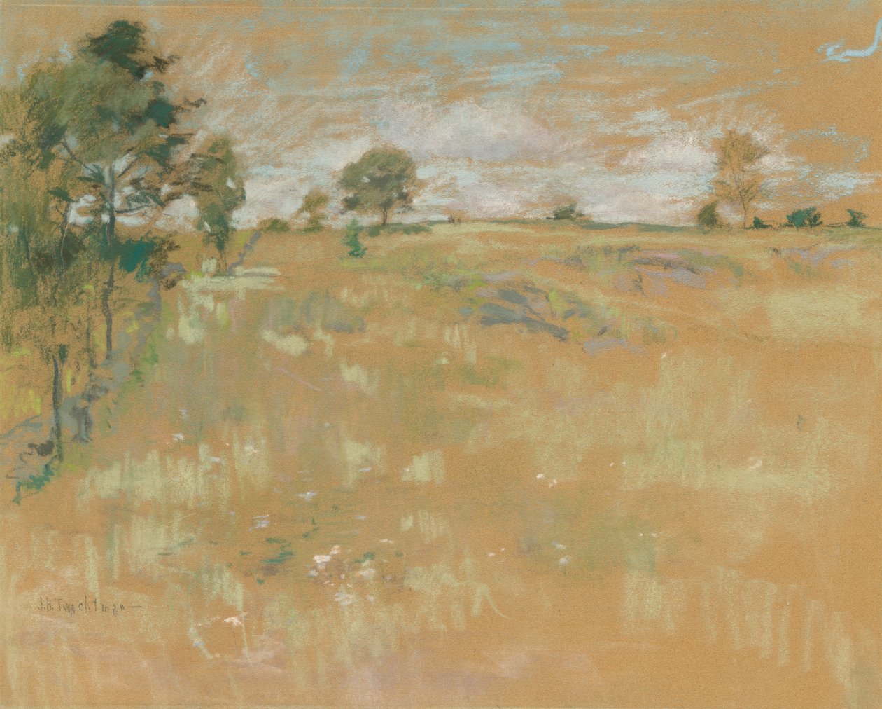 Weiden, Branchville, Connecticut alkotó: John Henry Twachtman