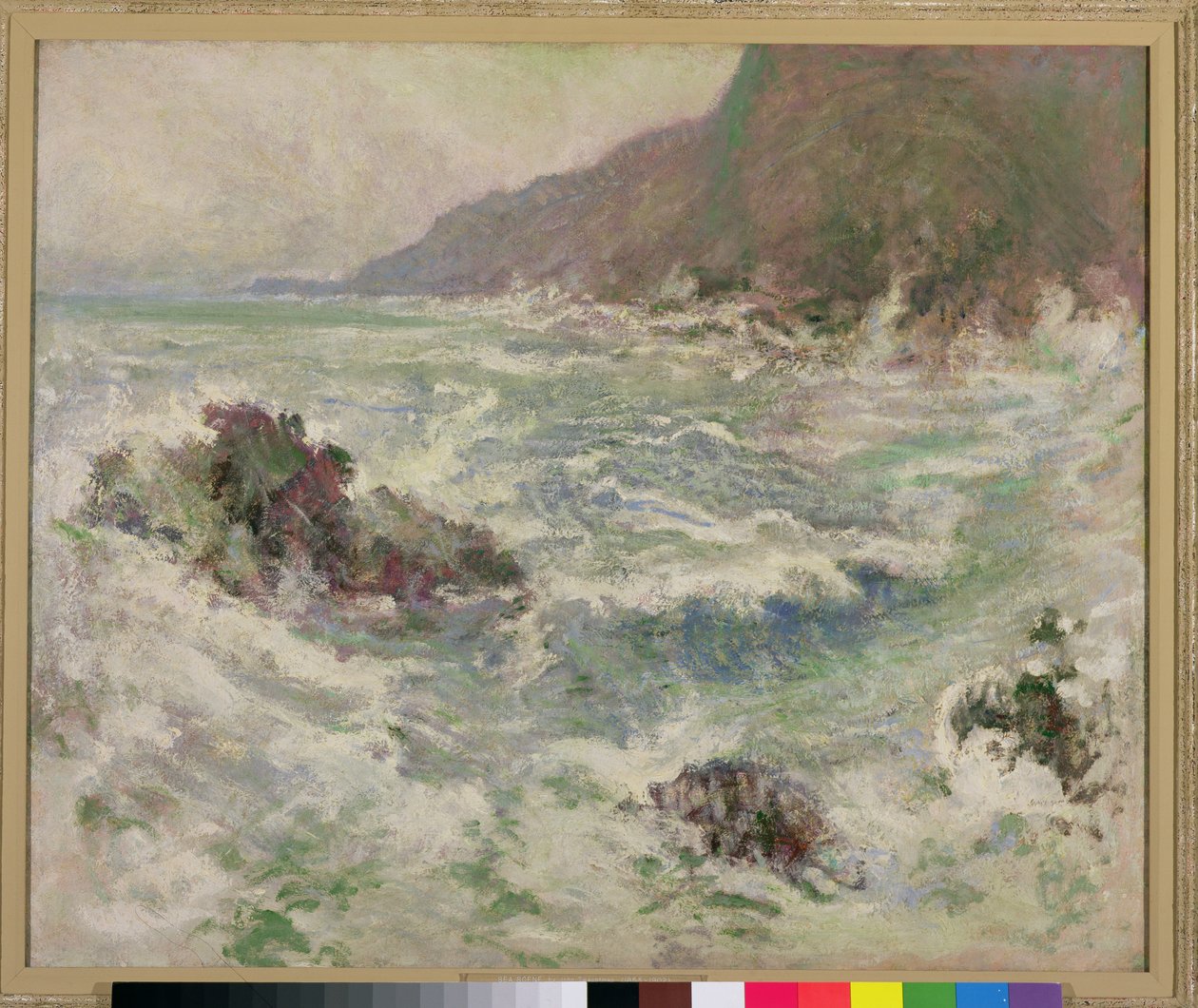 Tengeri jelenet alkotó: John Henry Twachtman