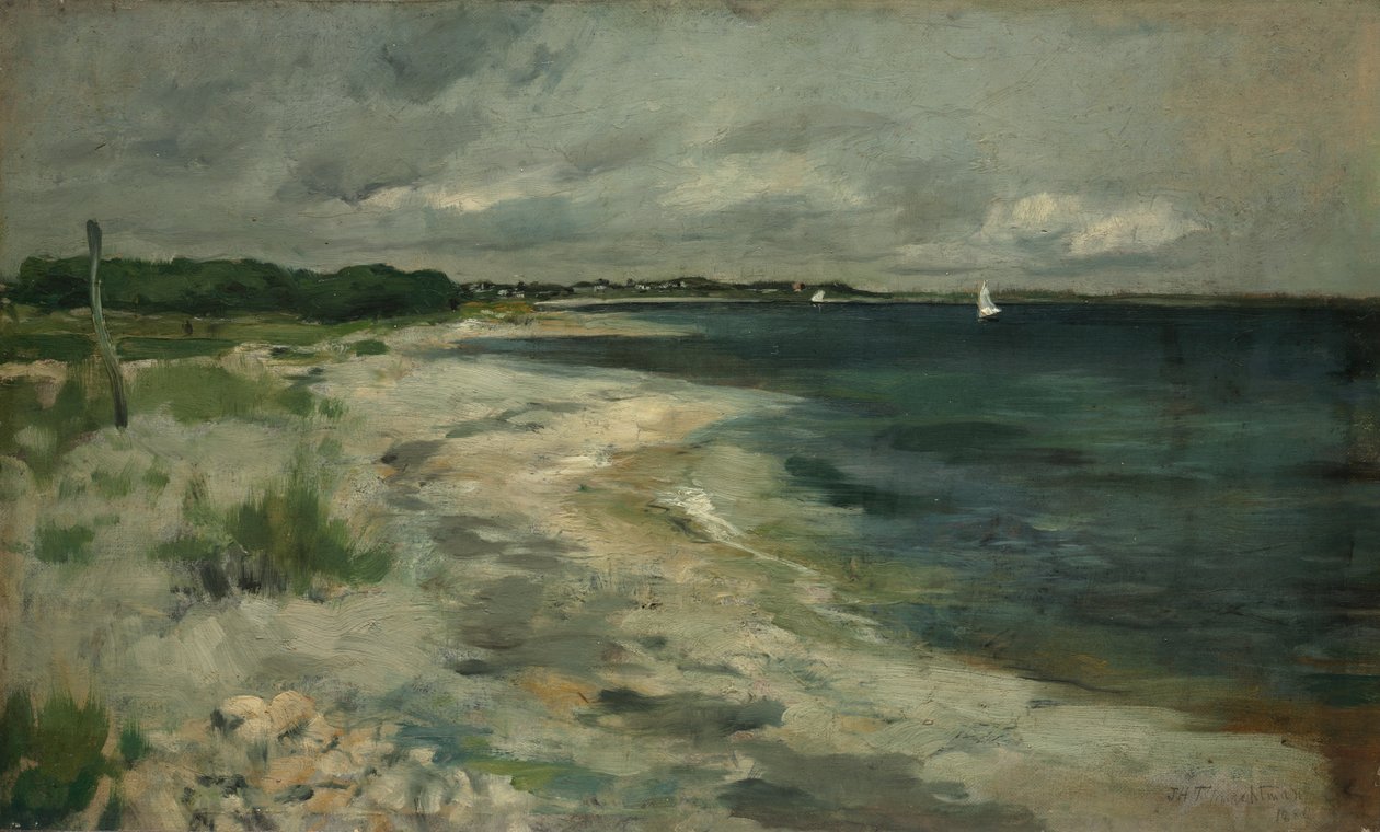 Viharfelhők, 1880. alkotó: John Henry Twachtman