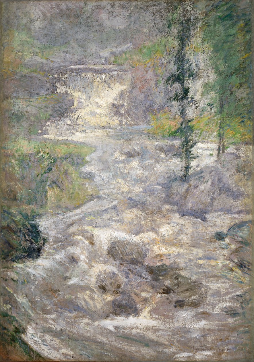 A szivárvány forrása, 1890-1900 körül (olaj, vászon) alkotó: John Henry Twachtman