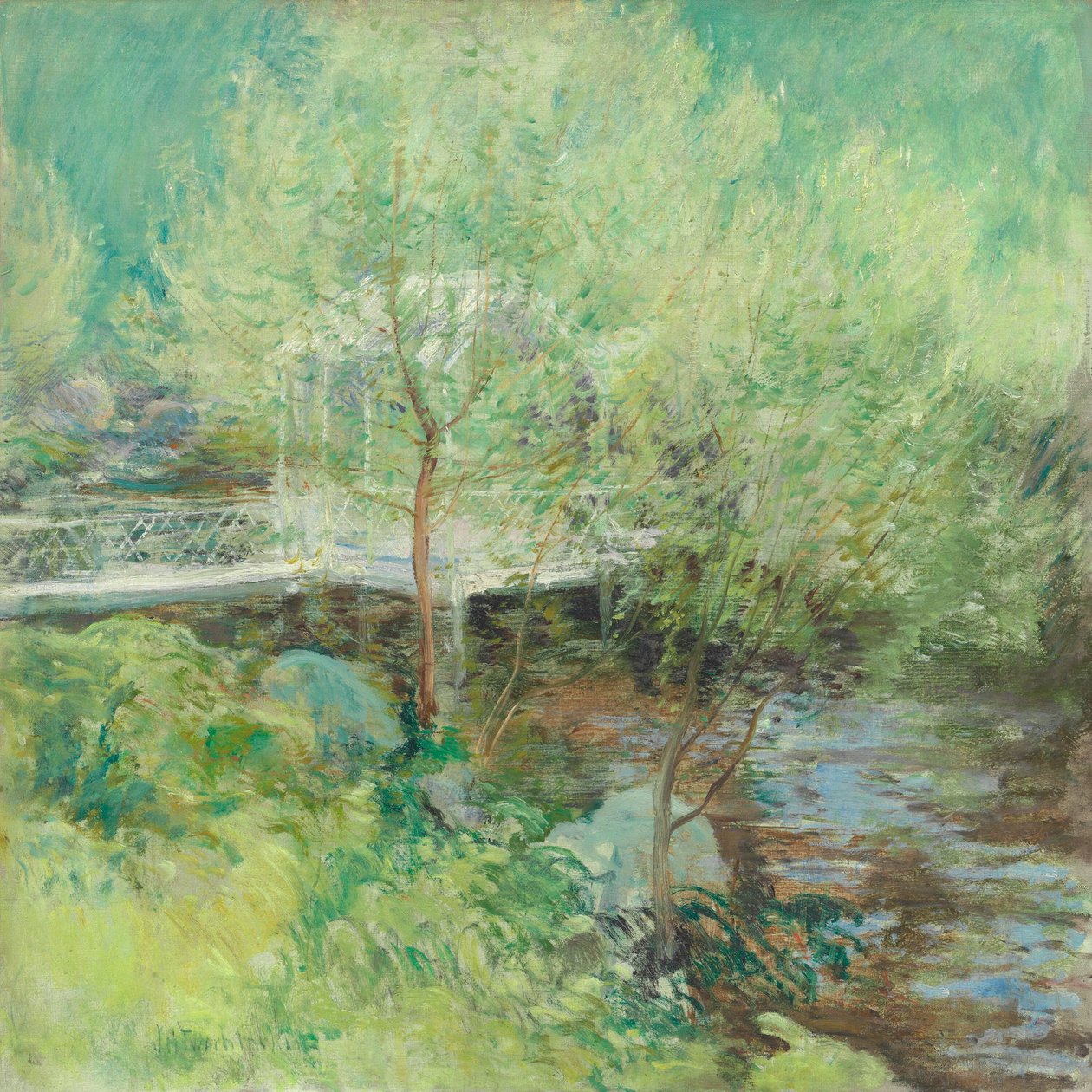 A Fehér Híd alkotó: John Henry Twachtman