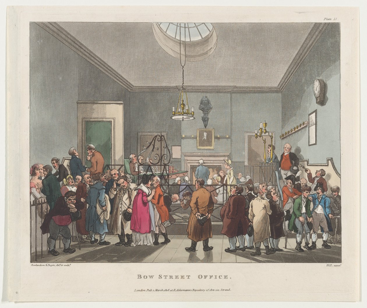 Íj utcai iroda, 1808. március 1., 1808. március 1. alkotó: John Hill