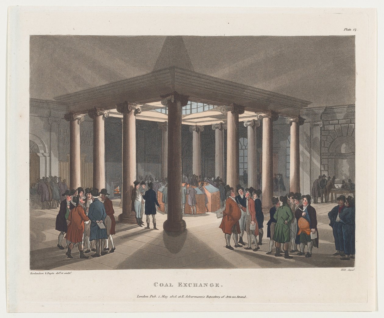 Széntőzsde, 1808. május 1., 1808. május 1. alkotó: John Hill