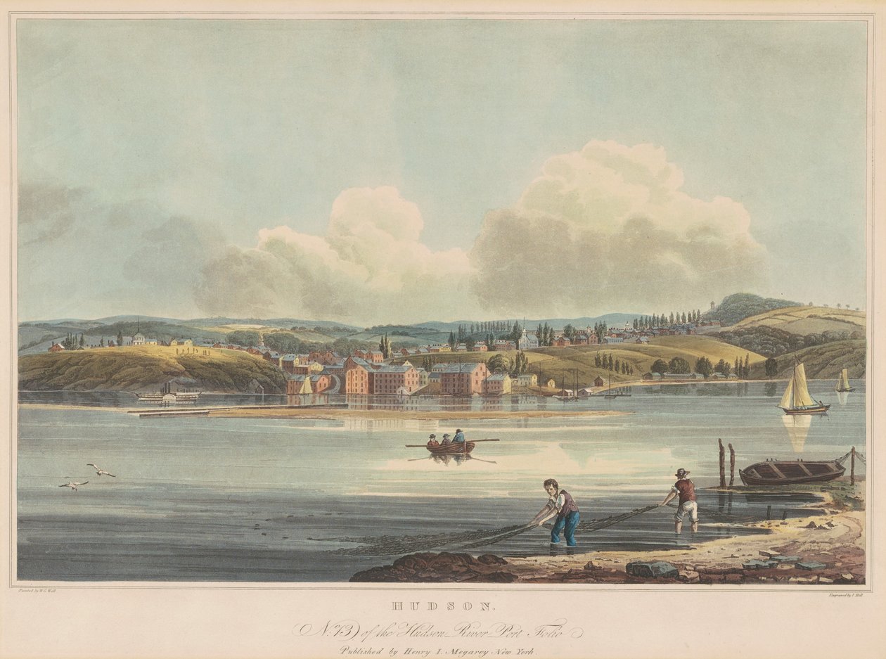 Hudson alkotó: John Hill, after William Guy Wall