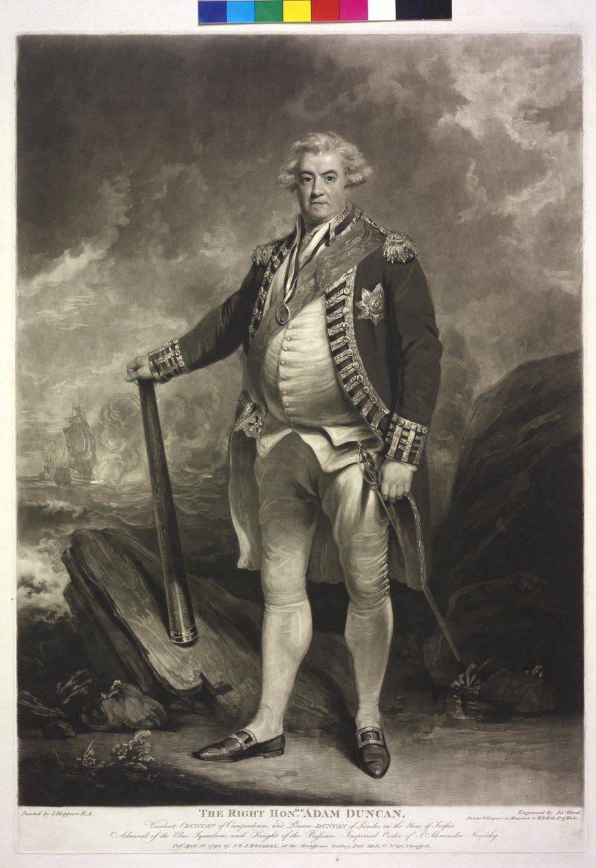 1. Camperdown-i Duncan Duncan vikomtja Duncan alkotó: John Hoppner