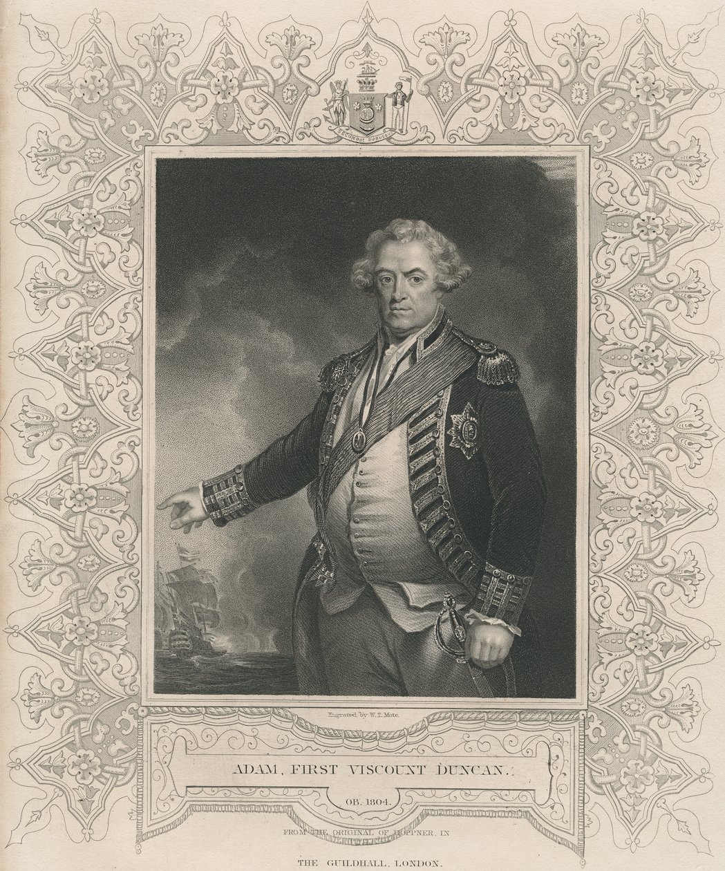 Adam Duncan, Duncan 1. vikomtja Camperdownból alkotó: John Hoppner