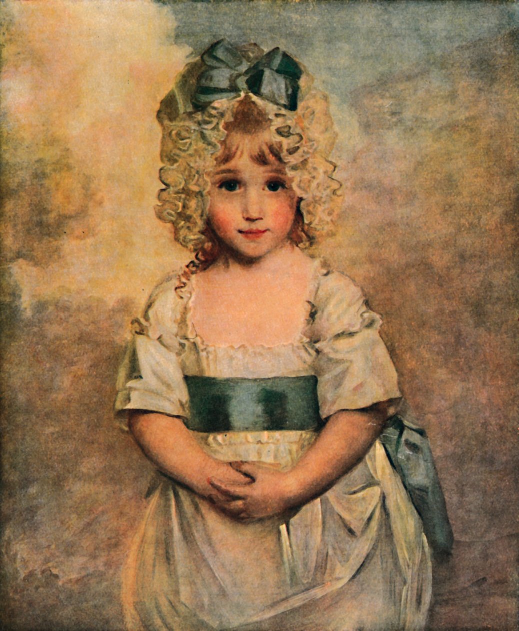 Charlotte Augusta Papendiek ötéves korában, 1788, 1914. alkotó: John Hoppner