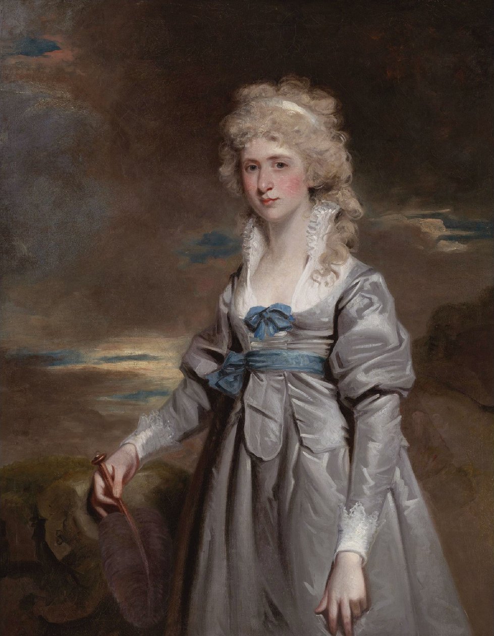 Charlotte Walsingham, Lady Fitzgerald by John Hoppner alkotó: John Hoppner