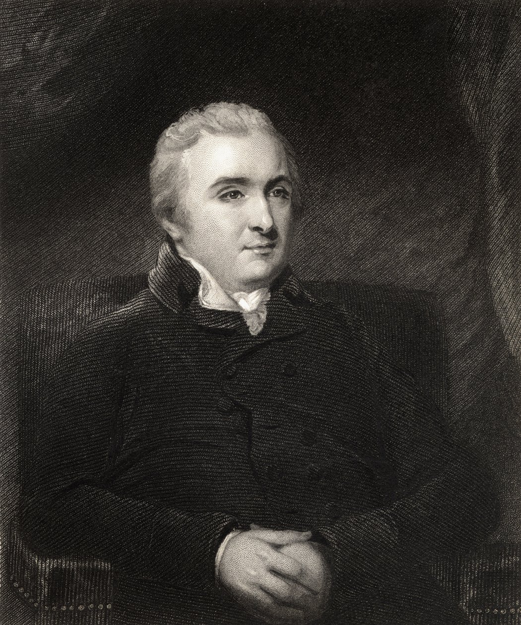 Dr. Matthew Baillie, H. Cook metszete, a „The National Portrait Gallery”-ből, megjelent 1820 körül (metszet) alkotó: John Hoppner
