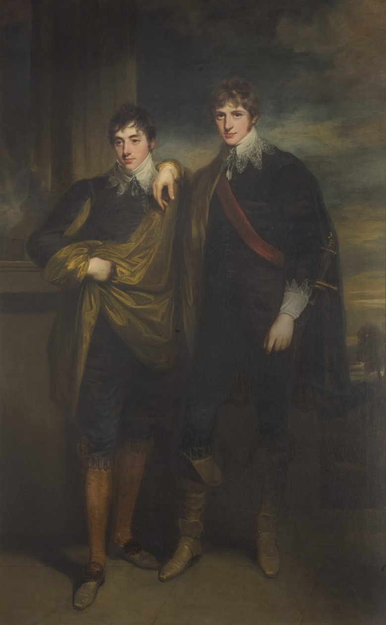 Henry Augustus Berkeley Craven és Keppel Richard Craven (olaj, vászon) alkotó: John Hoppner