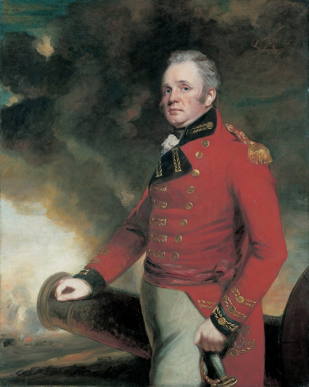 Sir Thomas Maitland altábornagy kb 1812 (olaj, vászon) alkotó: John Hoppner