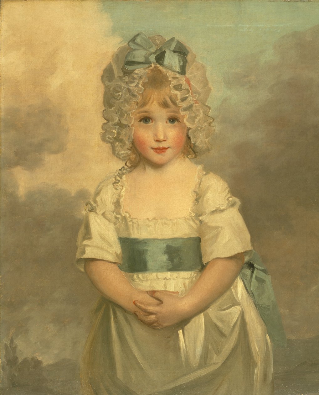 Charlotte Papendick kisgyermekként alkotó: John Hoppner