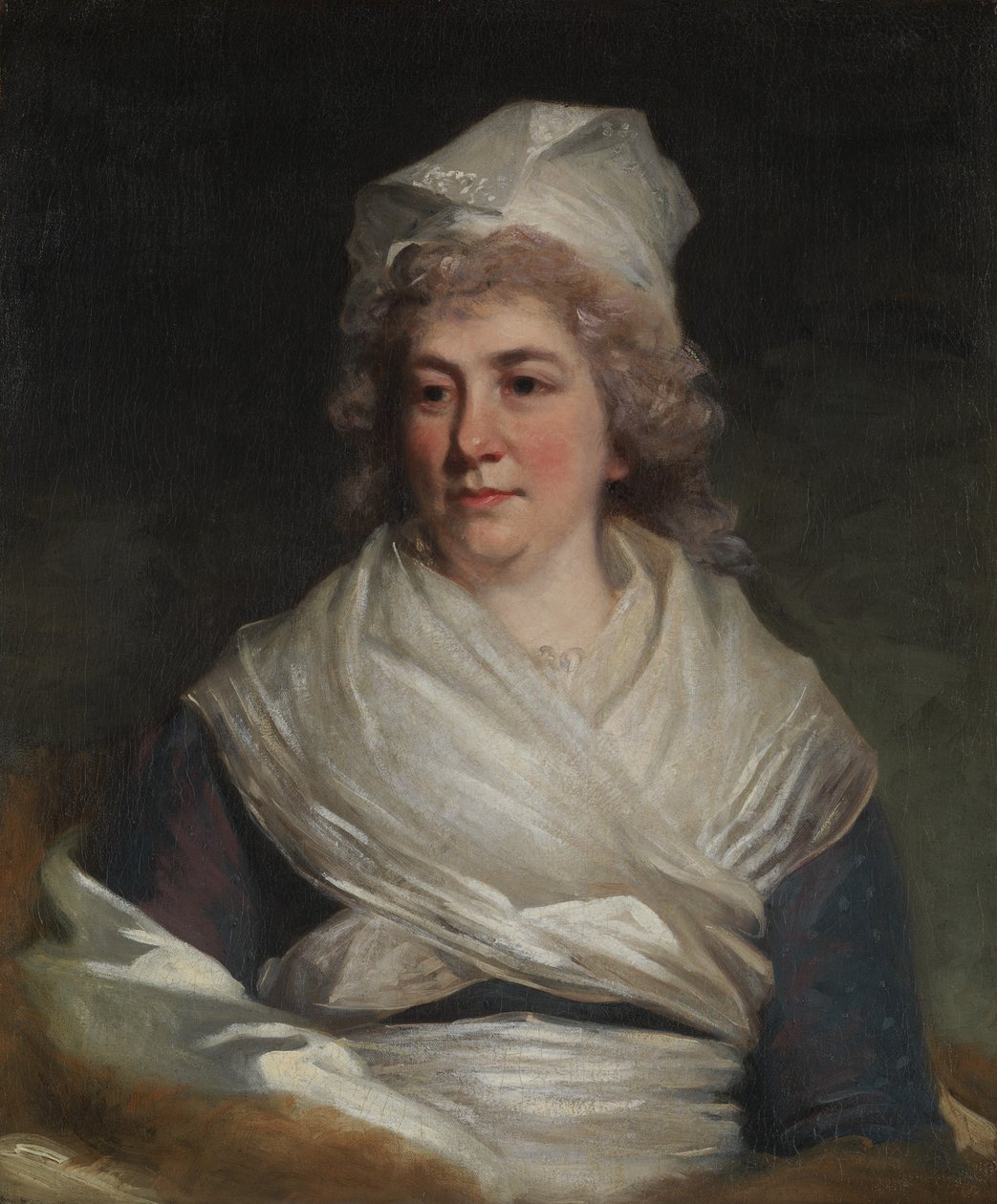 Mrs. Richard Bache Sarah Franklin, 1743-1808, 1793. alkotó: John Hoppner