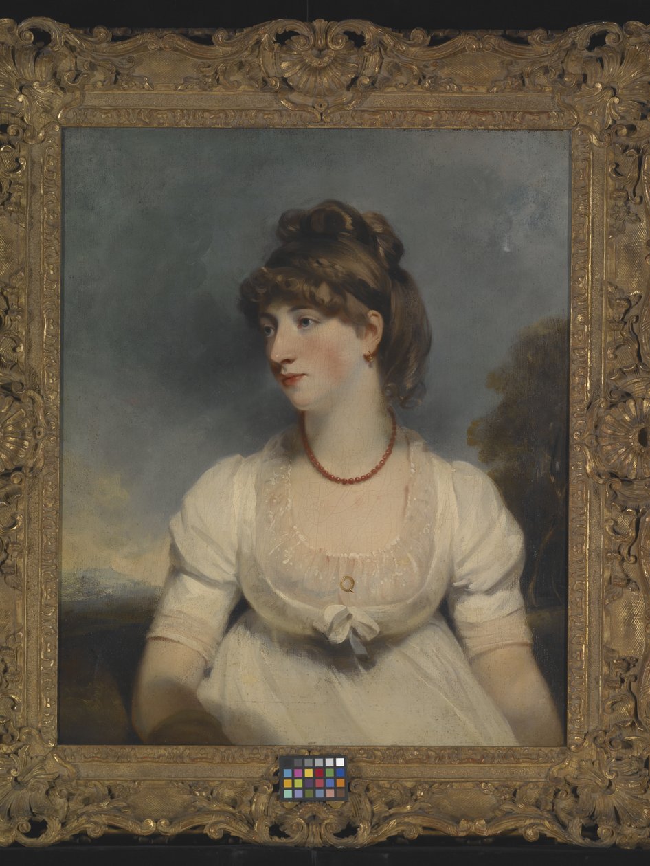 Miss Fisher portréja (olaj, vászon) alkotó: John Hoppner