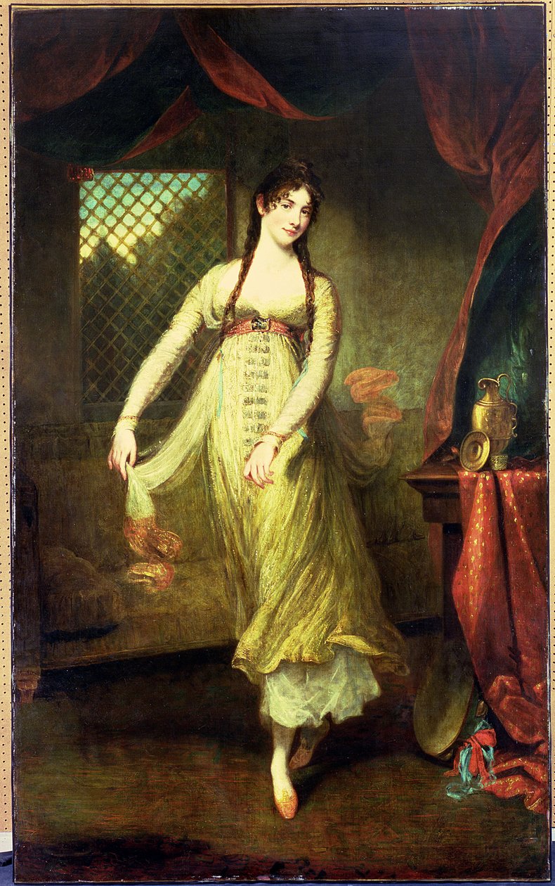 Miss Hilligsberg portréja alkotó: John Hoppner