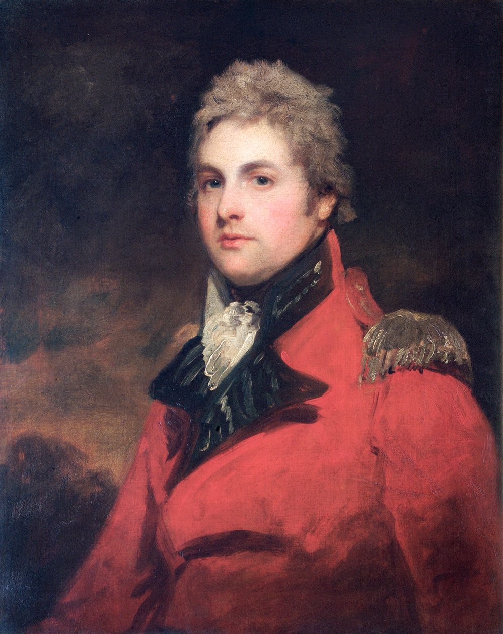Sir Henry Willoughby Rooke vezérőrnagy, brit katona portréja, c1805-c1810. alkotó: John Hoppner