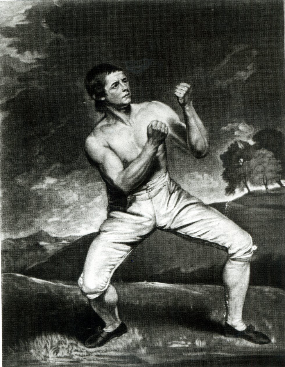 Richard Humphreys portréja, J. Young metszete alkotó: John Hoppner