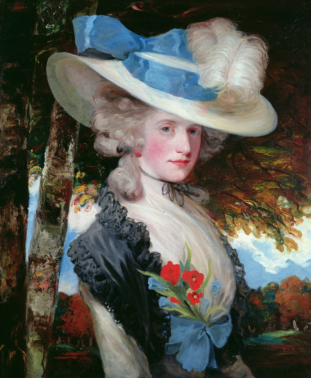 A Hon arcképe. Mrs Hugo Meynell (1762-1817) (olaj, vászon) alkotó: John Hoppner