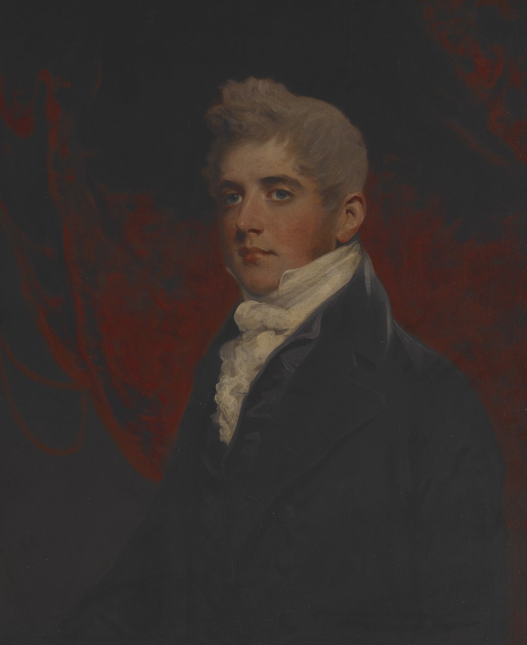 William Inigo Jones portréja, 1800 körül (olaj, vászon) alkotó: John Hoppner