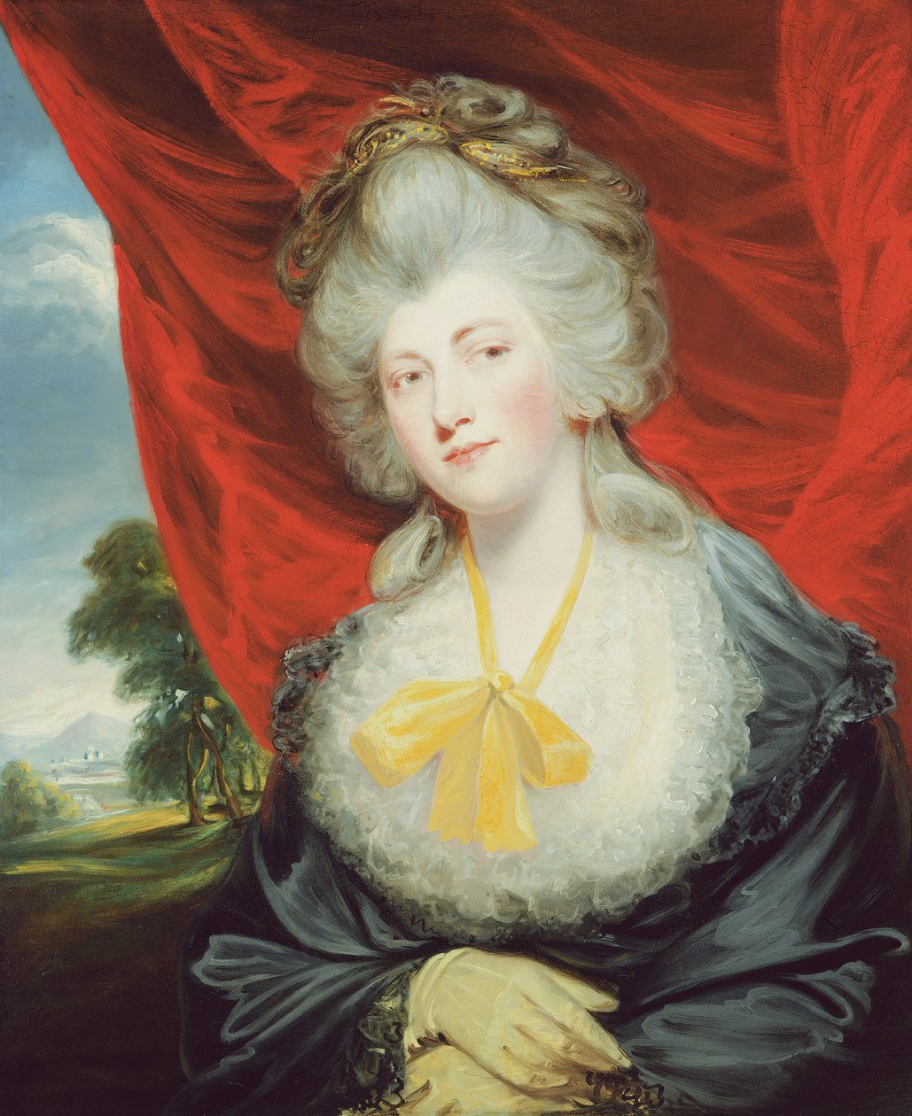 A honvéd arcképe. Isabella Ingram, később Hertford Marchionness alkotó: John Hoppner