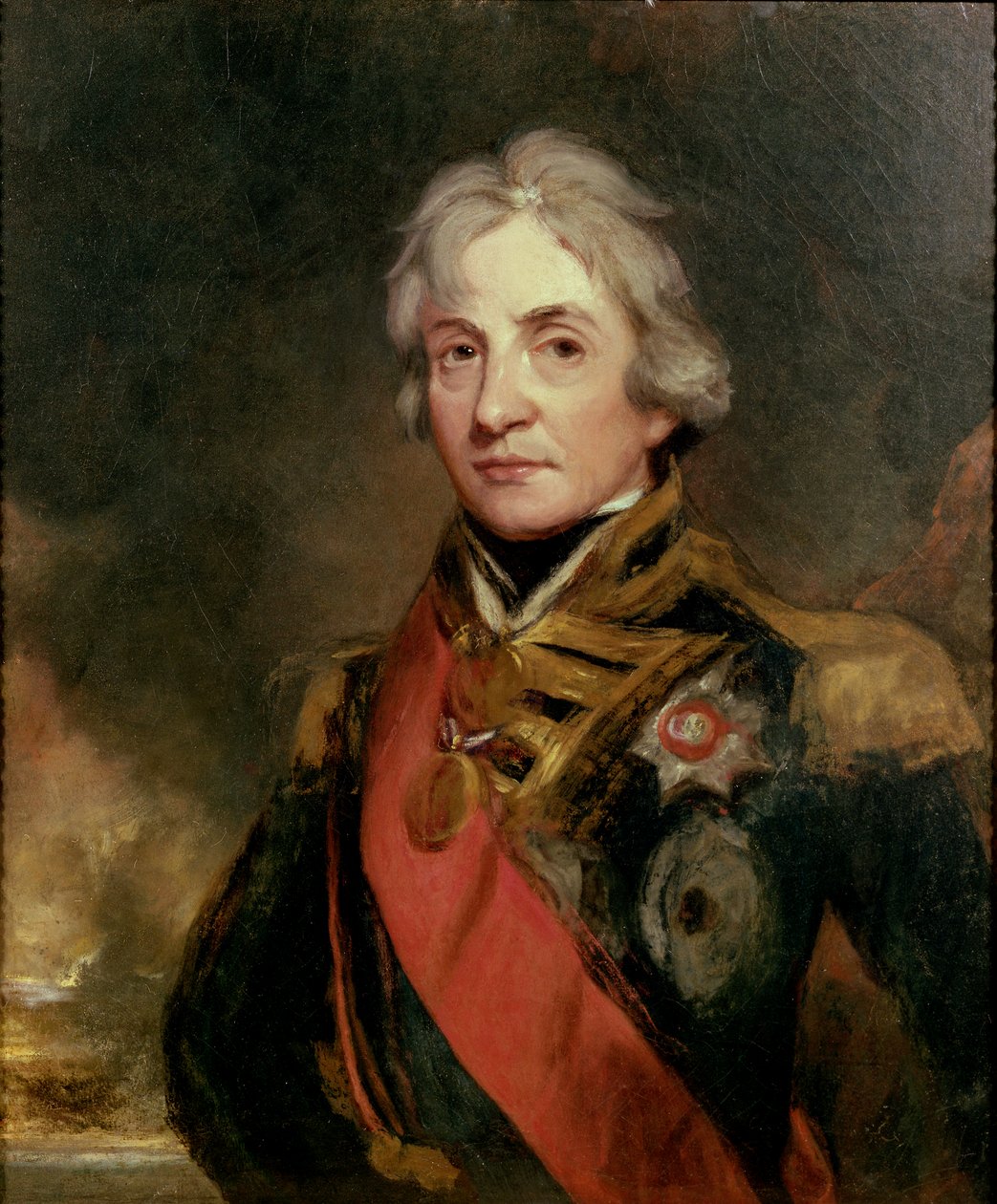 Horatio Nelson admirális (1758-1805), Hoppner, John (1758-1810). Olajfestmény alkotó: John Hoppner