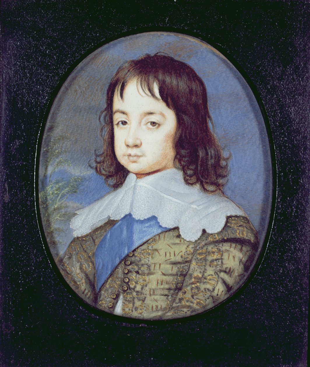 II. Károly (gyermekként), 1640 körül alkotó: John Hoskins
