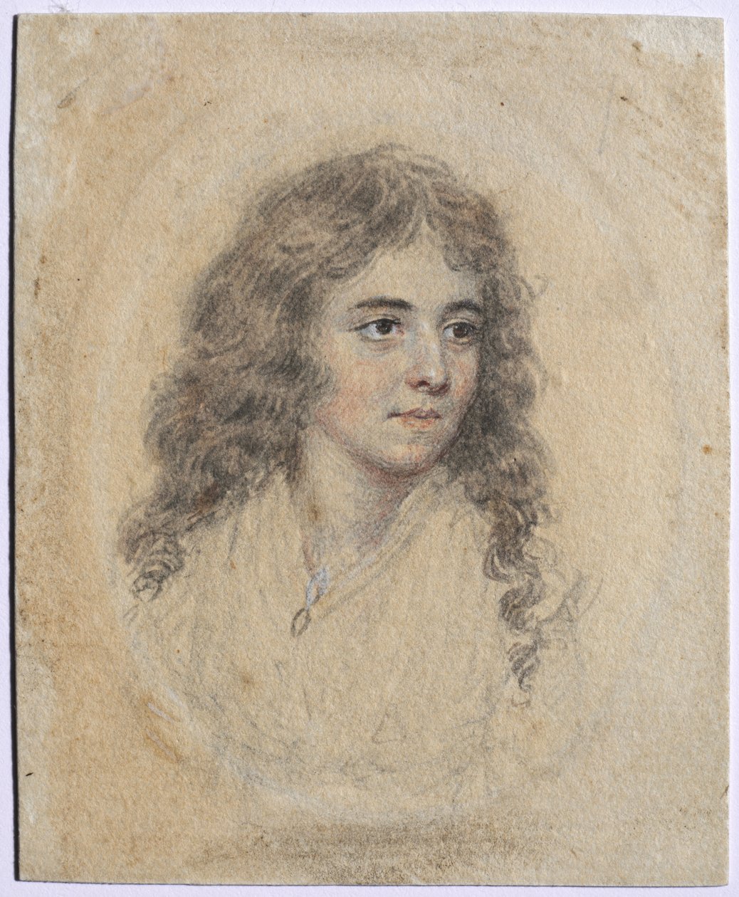 Anna Maria Woolf portréja, szül. Smart, c. 1785. alkotó: John I. smart