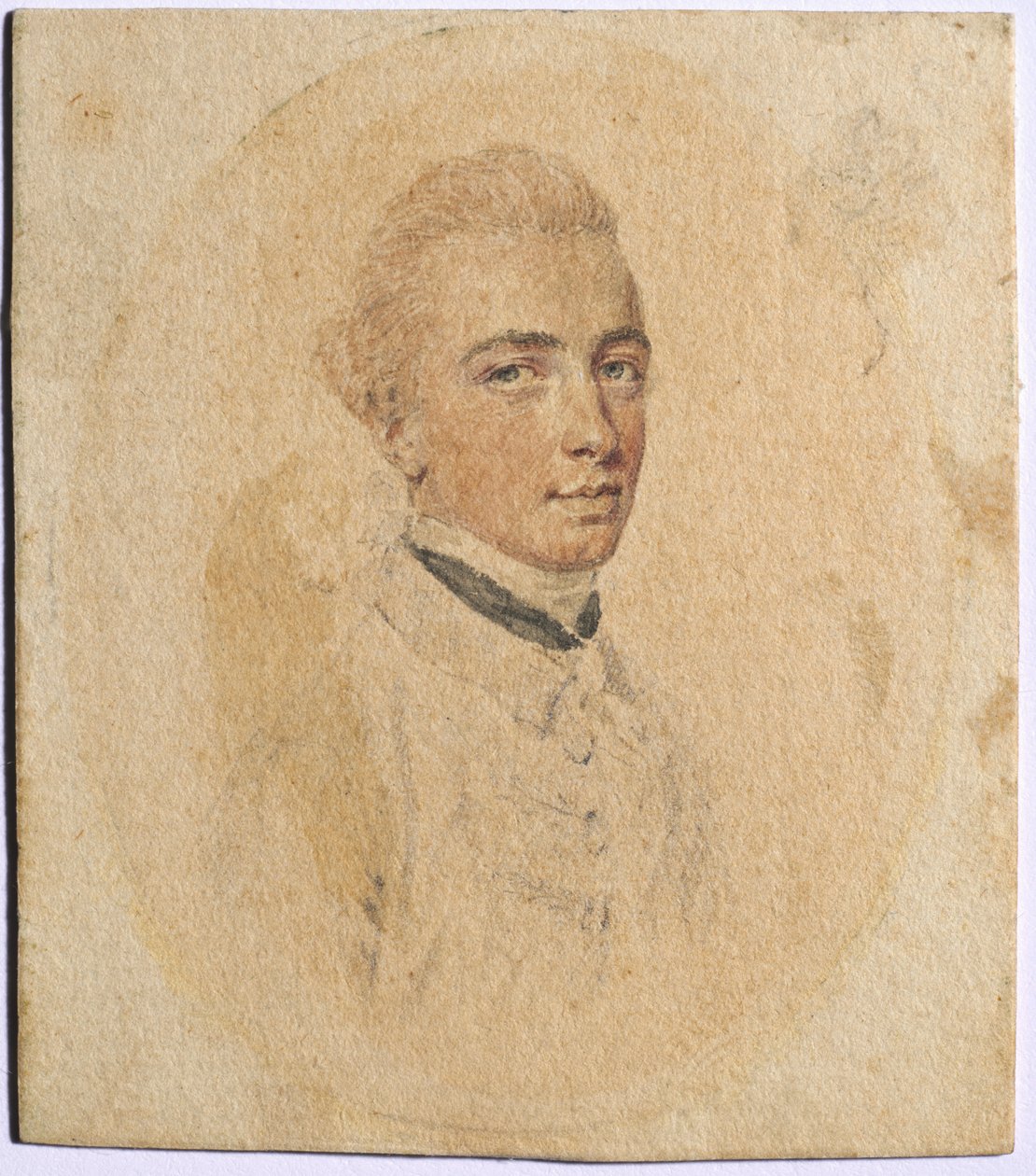 Férfi portréja, c. 1775. alkotó: John I. smart