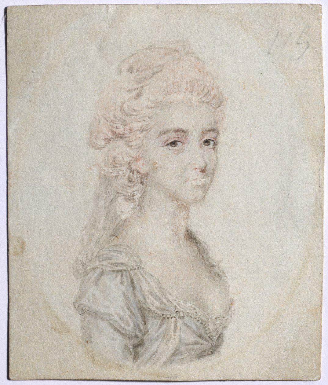 Női portré, c. 1776. alkotó: John I. smart