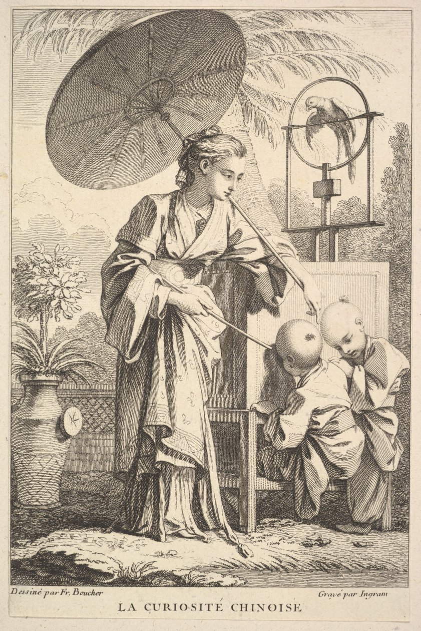 Kínai érdekességek, 1741-63. alkotó: John Ingram