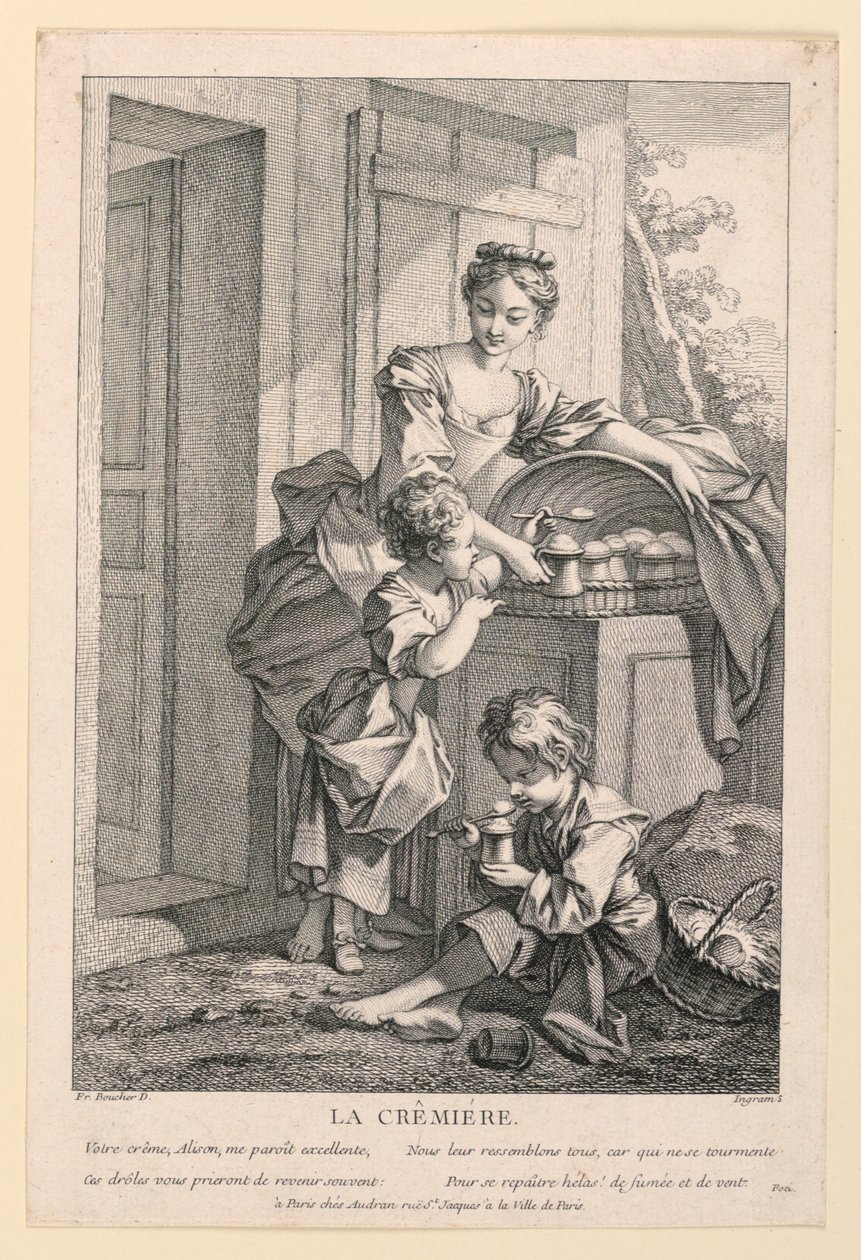 La Crêmiere alkotó: John Ingram
