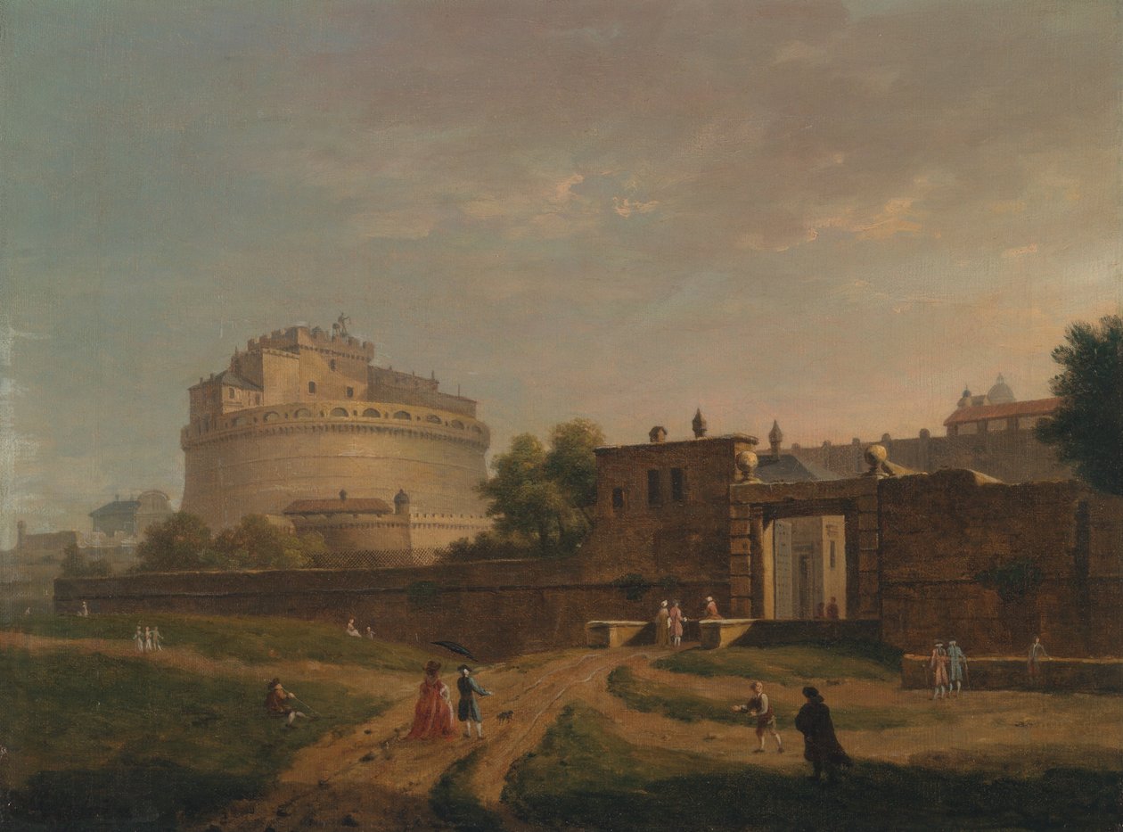 Castel Sant Angelo, Róma alkotó: John Inigo Richards
