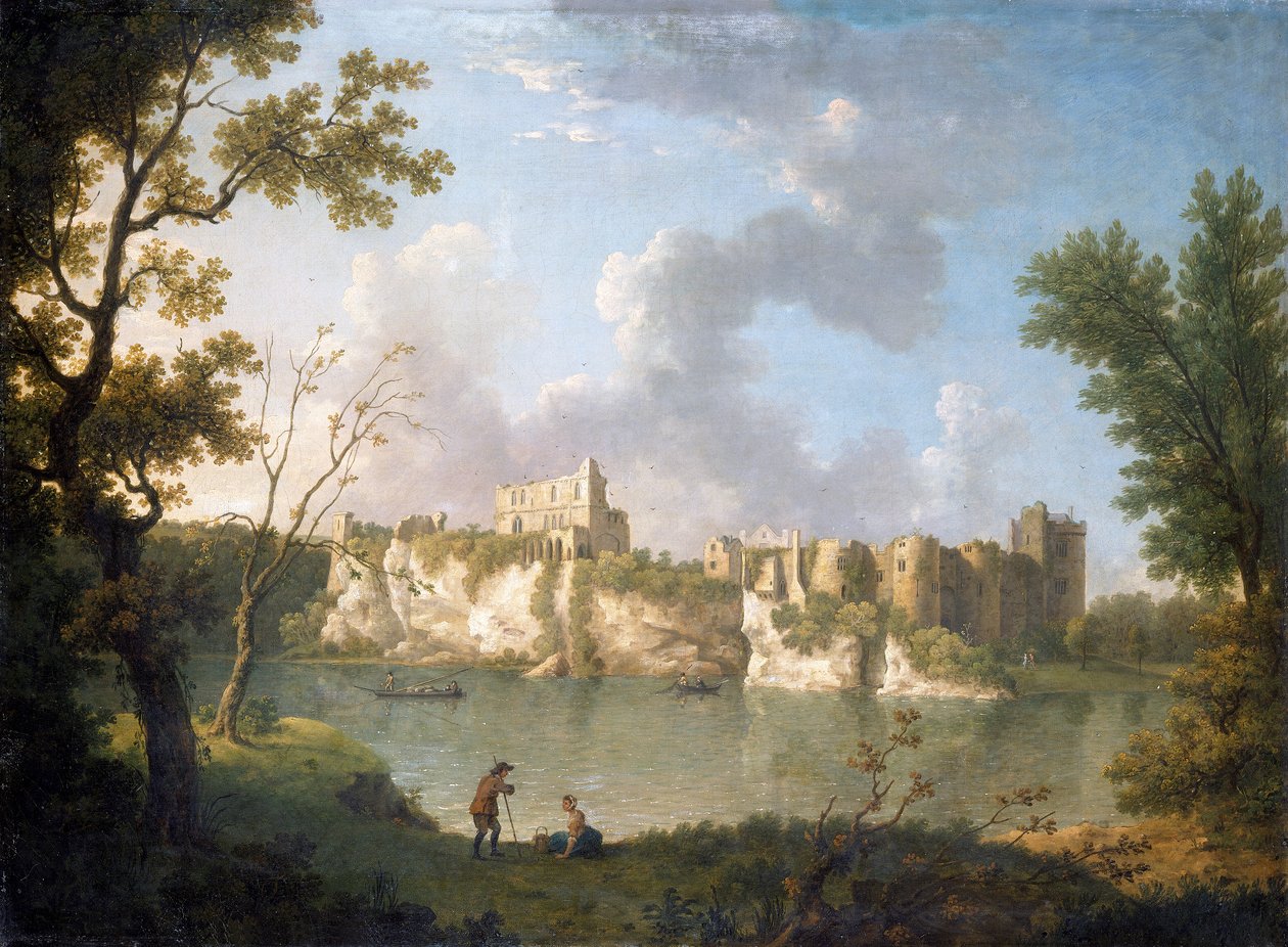 „Chepstow-kastély”, 1770-es évek alkotó: John Inigo Richards