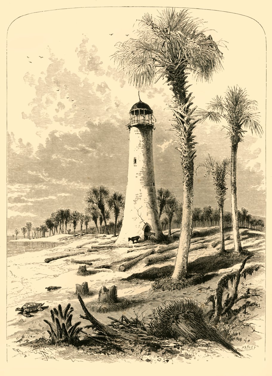 "Bar Lighthouse, Mouth of St. John