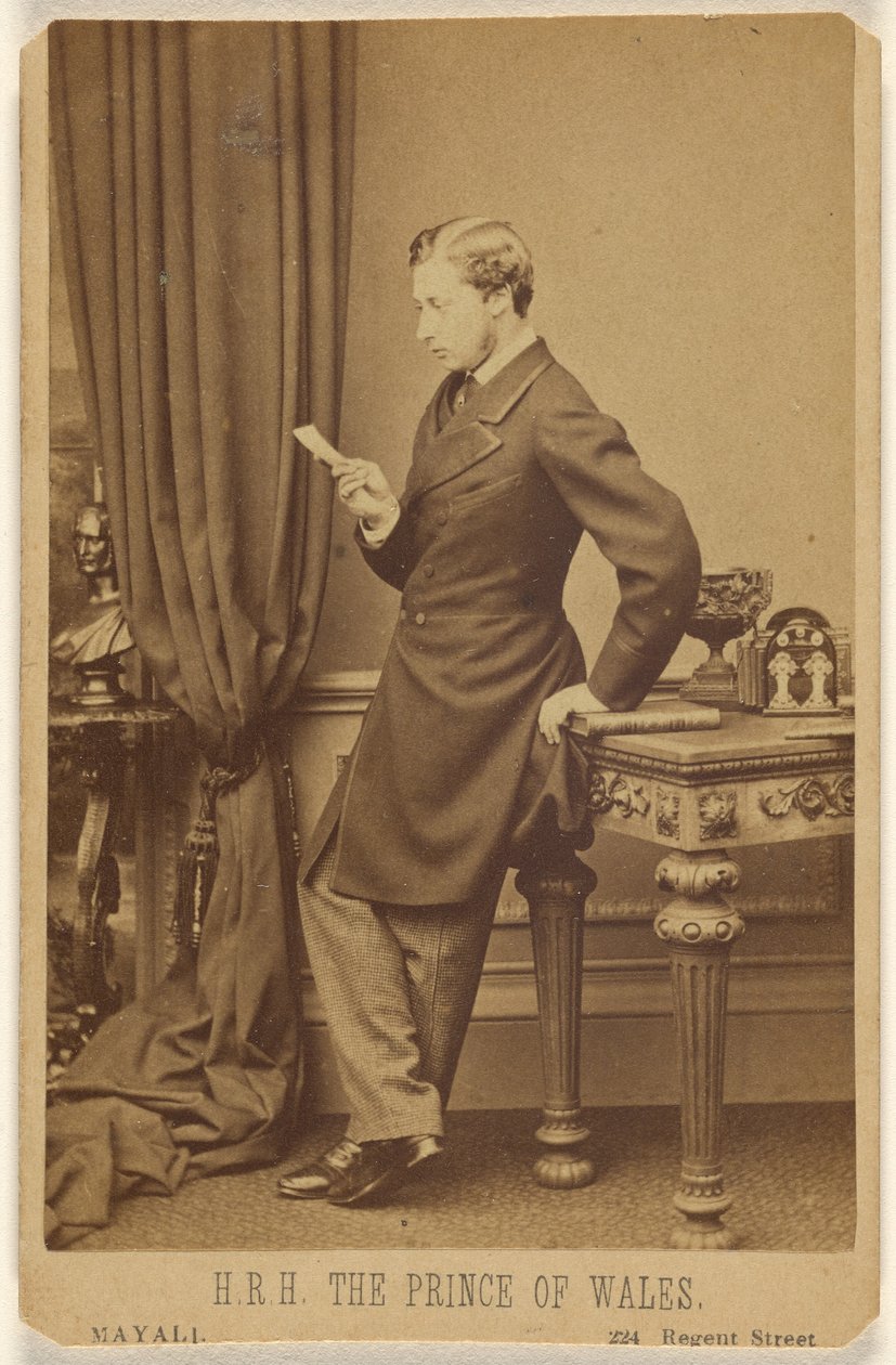 Őkirályi Felsége, a walesi herceg. alkotó: John Jabez Edwin Mayall