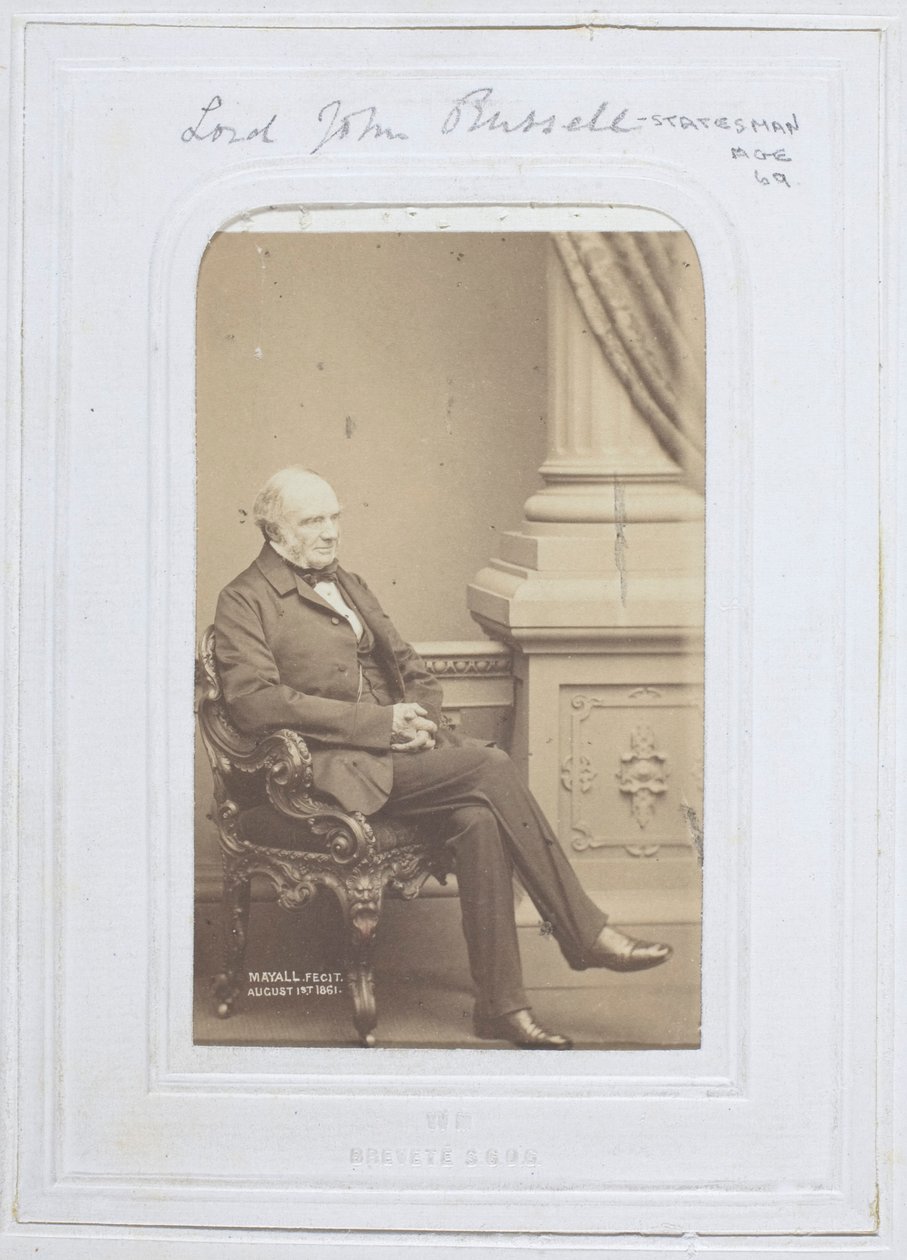 Lord John Russell alkotó: John Jabez Edwin Mayall