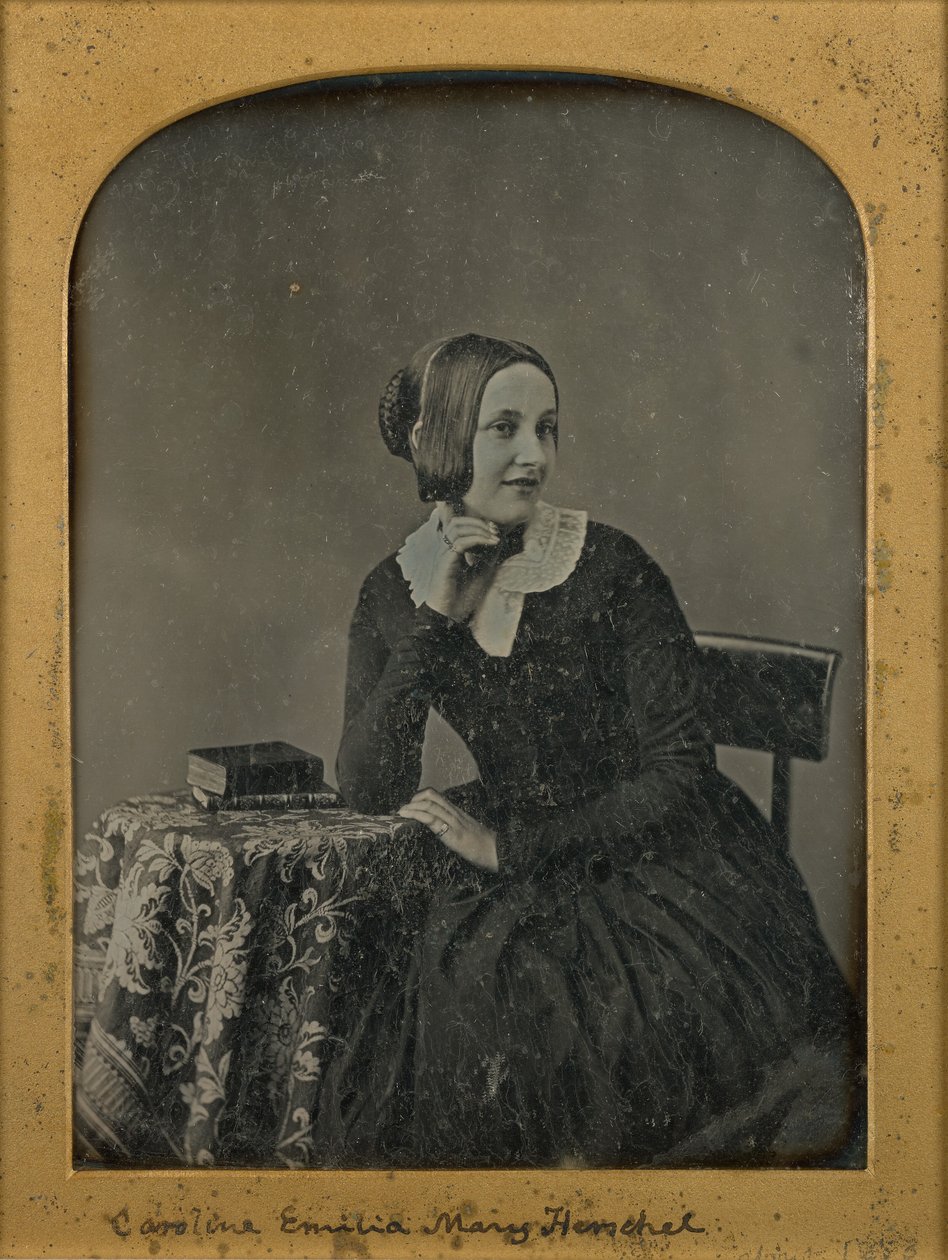 Caroline Emilia Mary Herschel portréja alkotó: John Jabez Edwin Mayall