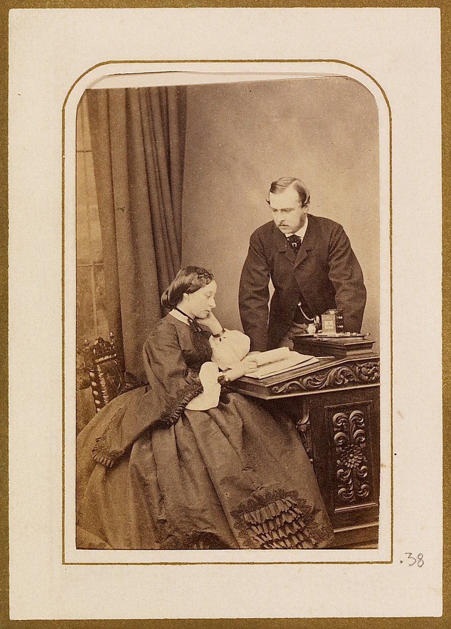 Louis herceg és hercegnő, Hessenből alkotó: John Jabez Edwin Mayall