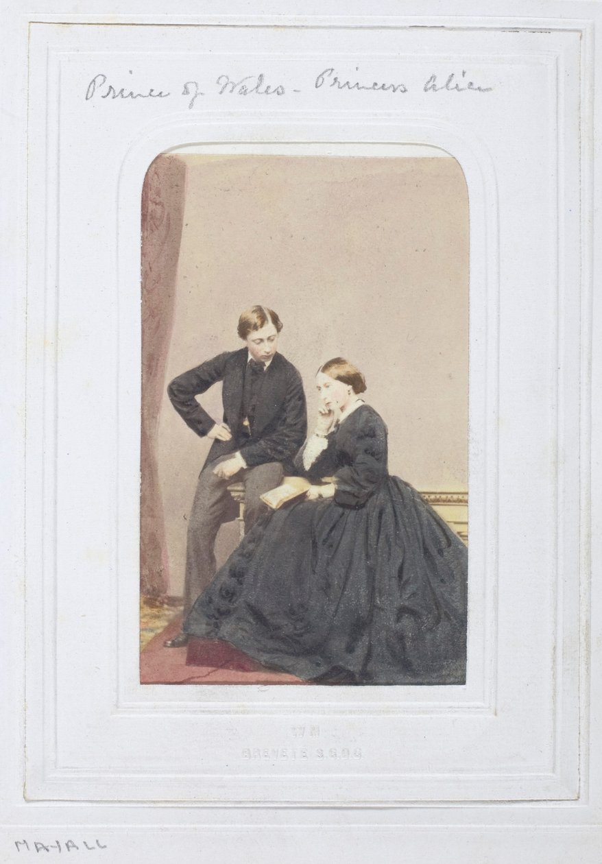 A walesi herceg és Alice hercegnő alkotó: John Jabez Edwin Mayall