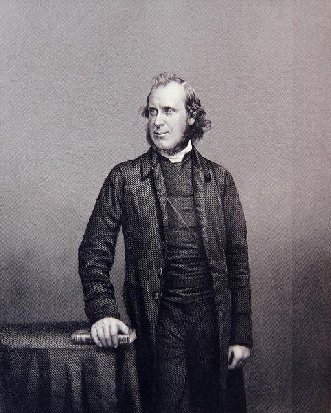 William Landels tiszteletes, a The Drawing-Room Portré Gallery of Eminent Personages filmből alkotó: John Jabez Edwin Paisley (after) Mayall
